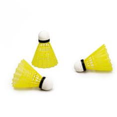ACRAsport Žoge za badminton NYLON 3 kom - rekreacijske