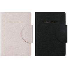 PIGO Blok notes z žepom 14,2x20,5cm mix