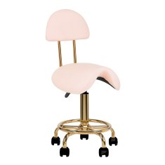 ACTIVESHOP Kozmetični stol 6001-G zlato-roza 2. razred