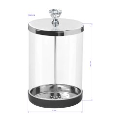 ACTIVESHOP 750 ml stekleni posodek za razkuževanje orodja