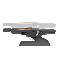 Eprim SILLON Lux 273b električni kozmetični stol, 3 motorji, siv, siva podlaga