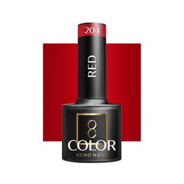 shumee OCHO NAILS Hibridni lak za nohte rdeč 204 -5 g