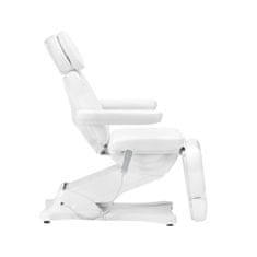 Eprim Električni kozmetični stol SILLON CLASSIC, 3 motorji z ogrevanjem, druga izdaja, bela barva