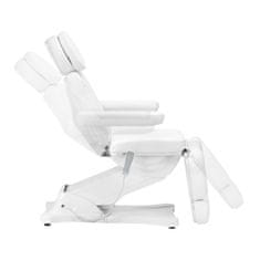 Eprim Električni kozmetični stol SILLON CLASSIC, 3 motorji z ogrevanjem, druga izdaja, bela barva