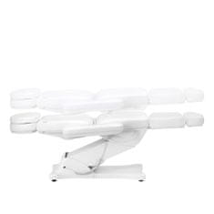 Eprim Električni kozmetični stol SILLON CLASSIC, 3 motorji z ogrevanjem, druga izdaja, bela barva