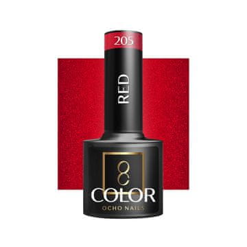 shumee OCHO NAILS Hibridni lak za nohte rdeč 205 -5 g