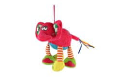 Teddies Slon barvni plišasti 17cm