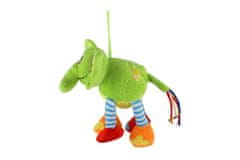 Teddies Slon barvni plišasti 17cm