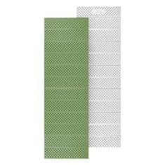 NILS CAMP Zložljiva spalna podloga iz pene NC1768 z odsevno plastjo zelene barve