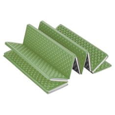 NILS CAMP Zložljiva spalna podloga iz pene NC1768 z odsevno plastjo zelene barve