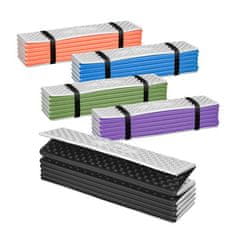 NILS CAMP Zložljiva spalna podloga iz pene NC1768 z odsevno plastjo črne barve