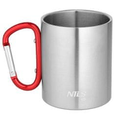 NILS CAMP kamperski vrček NC17110 300 ml rdeč