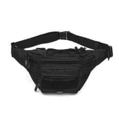 NILS CAMP torbica za okoli pasu NC3906 črna