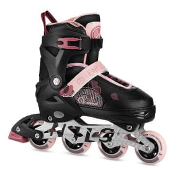 Nils Extreme kolečkove brusle NA13808 růžové velikost M(34-37)