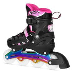 Nils Extreme brusle NH10905.2 4v1 duhové/růžové velikost S(31-34)
