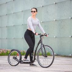 Nils Extreme koloběžka WHS261 černá s pumpovanými koly 26/20"