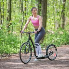 Nils Extreme koloběžka WHS261 černá s pumpovanými koly 26/20"