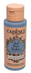 Cadence Style Matt Fabric - temno modra / 50 ml