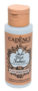 Cadence Style Matt Fabric - otroško modra / 50 ml