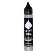 Cernit Polimerni tekoči gel 30 ml - srebrn