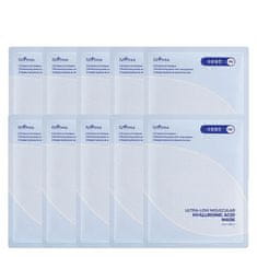 Isntree Komplet vlažilnih mask iz blaga z ultra nizko molekularno hialuronsko kislino 10 x 25 g
