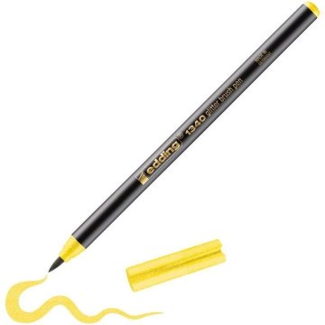 Edding Brush marker 1340 - bleščeče rumena