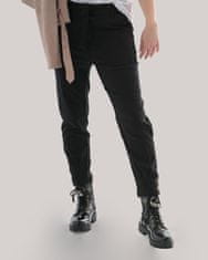 LEAFLETIC Elegantne ženske hlače iz raztegljive tkanine – udobne modne hlače za vsak dan in posebne priložnosti, L