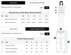 LEAFLETIC Elegantne ženske hlače iz raztegljive tkanine – udobne modne hlače za vsak dan in posebne priložnosti, L