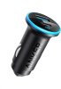 Anker 323 avtopolnilec, USB-C, USB-A, 52W, črn (A2735G11)