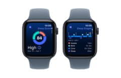 Apple Watch SE 3 pametna ura, GPS, 40mm, aluminij, + pašček M/L, siv (Midnight) (MEHC4WF/A)