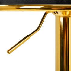 shumee 4Rico barski stol QS-B313a žametno črn