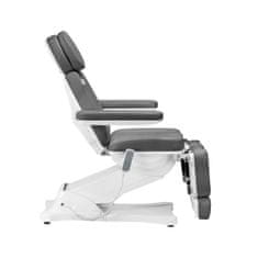 Eprim Električni kozmetični stol SILLON CLASSIC, 3 motorji z oporo za noge, siv