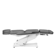 Eprim Električni kozmetični stol SILLON CLASSIC, 3 motorji z oporo za noge, siv