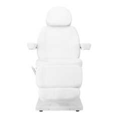 Eprim SILLON Luksuzni električni kozmetični stol, 3 motorji, bel