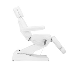 Eprim SILLON Luksuzni električni kozmetični stol, 3 motorji, bel