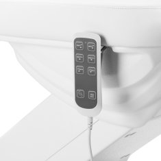 Eprim SILLON Luksuzni električni kozmetični stol, 3 motorji, bel