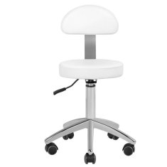 Eprim SILLON Lux 273b električni kozmetični stol + 304 stolček, bel