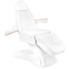 Eprim SILLON Lux 273b električni kozmetični stol + 304 stolček, bel