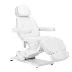 Eprim Električni kozmetični stol SILLON CLASSIC, 4 motorji z zibanjem, bel