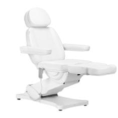 Eprim Električni kozmetični stol SILLON CLASSIC, 4 motorji z zibanjem, bel