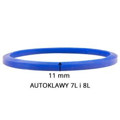 Eprim Woson silikonska tesnila za avtoklave, 8 l, siva, 11 mm