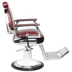 Eprim Gabbiano Moto Style burgundski frizerski stol