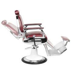 Eprim Gabbiano Moto Style burgundski frizerski stol
