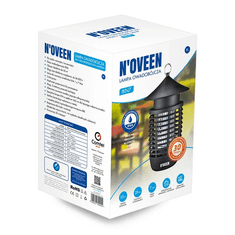 N'OVEEN Uničevalec UV svetilka proti mrčesu IKN7 IPX4, 7W, 900V, črna