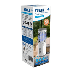 N'OVEEN Uničevalec UV svetilka proti mrčesu IKN854 IP44, 6W, 1000V, črna