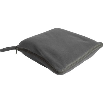 PIGO Odeja flis rest z blazino 120x150 180g - temno siva