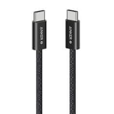 Anker A8060H11 Zolo kabel USB-C na USB-C, 240 W, 1 m, črn
