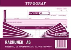 shumee Standardni račun, izpis A6, 01030