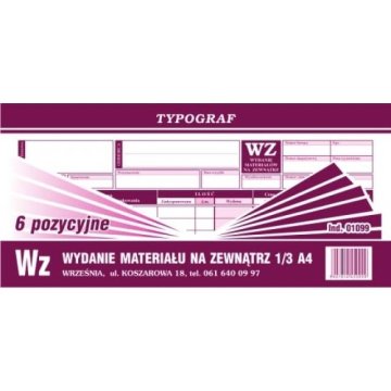shumee Objava gradiva zunaj 1/3 A4 TIPOGRAFIJE