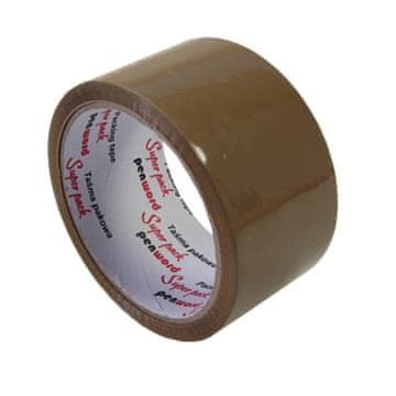 shumee Rjavo-siv pakirni trak 48 mm x 50 m akrilni